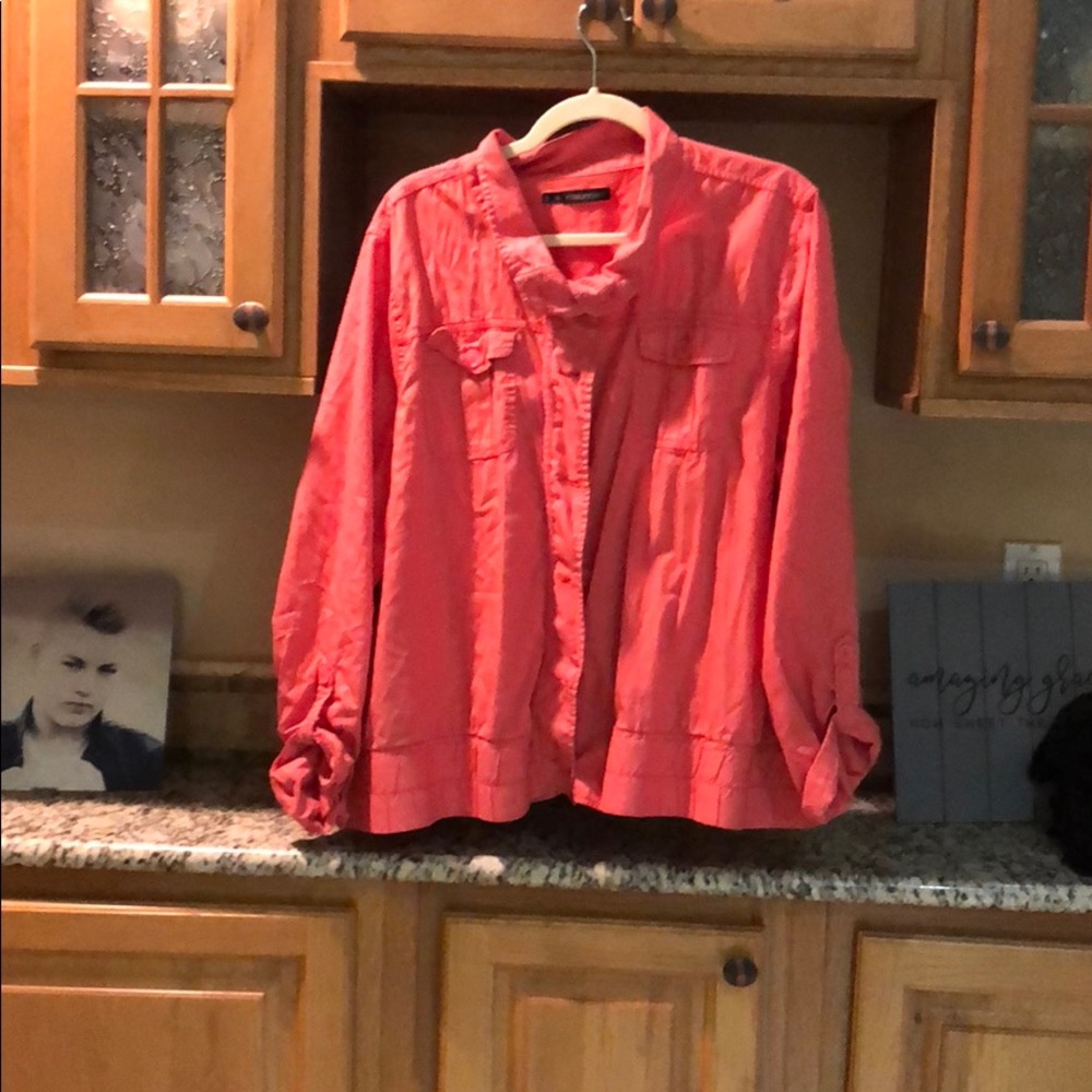 Salmon lightweight jacket Maurice’s 3